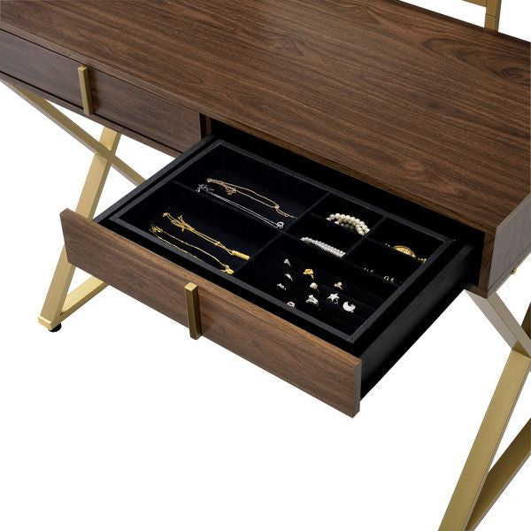 ACME AC00665 Coleen Vanity Set with Jewelry Box  5