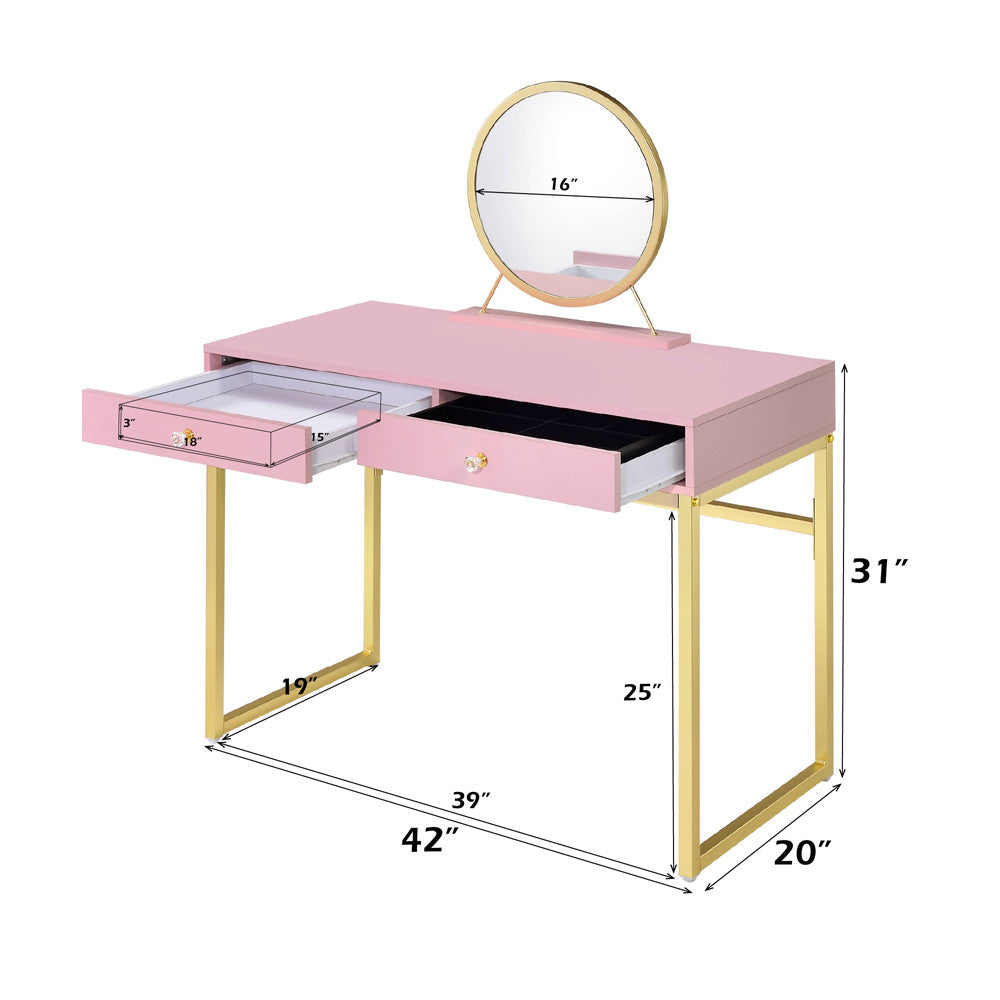 ACME AC00668 Coleen Vanity Set  6
