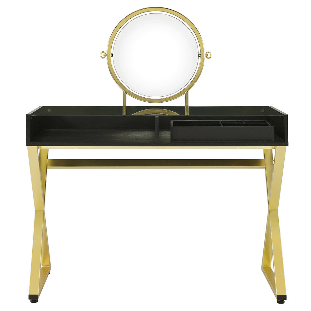ACME AC00669 Coleen Vanity Set with Jewelry Box  2