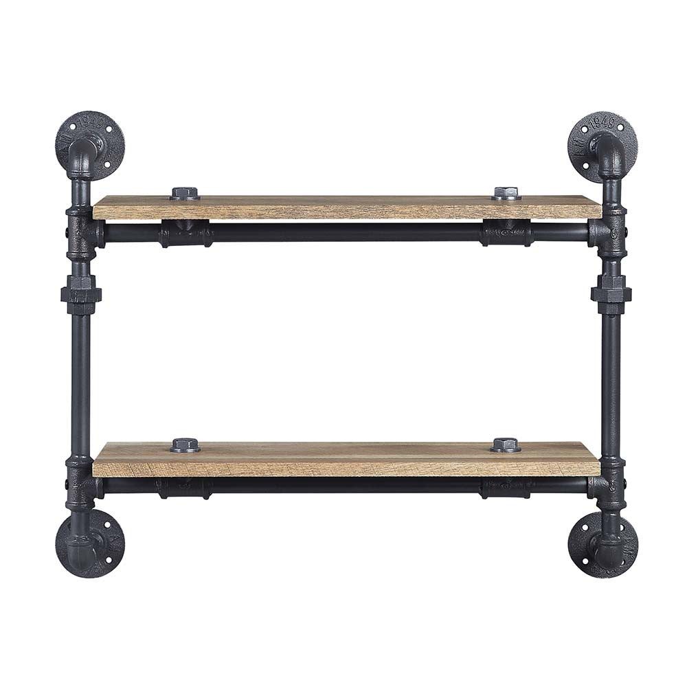 ACME AC00735 Brantley Wall Rack with 2 Shelves  2