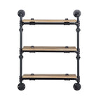 ACME AC00736 Brantley Wall Rack with 3 Shelves  2