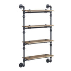 ACME AC00737 Brantley Wall Rack with 4 Shelves  1