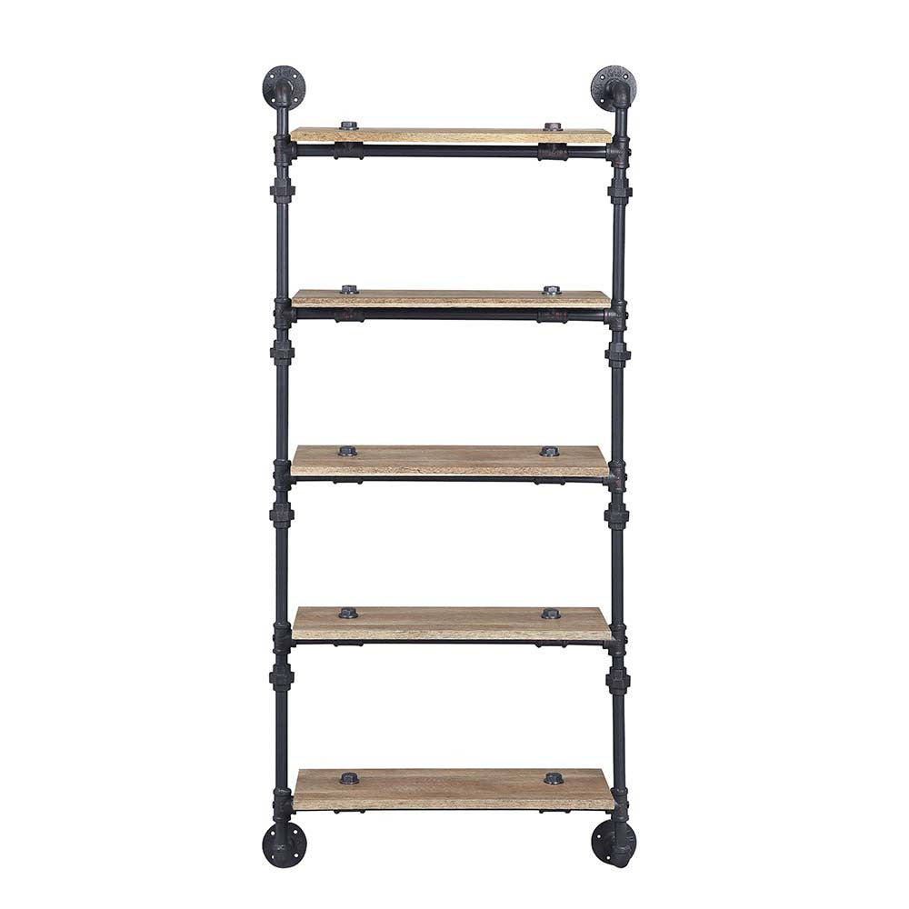 ACME AC00738 Brantley Wall Rack with 5 Shelves  2