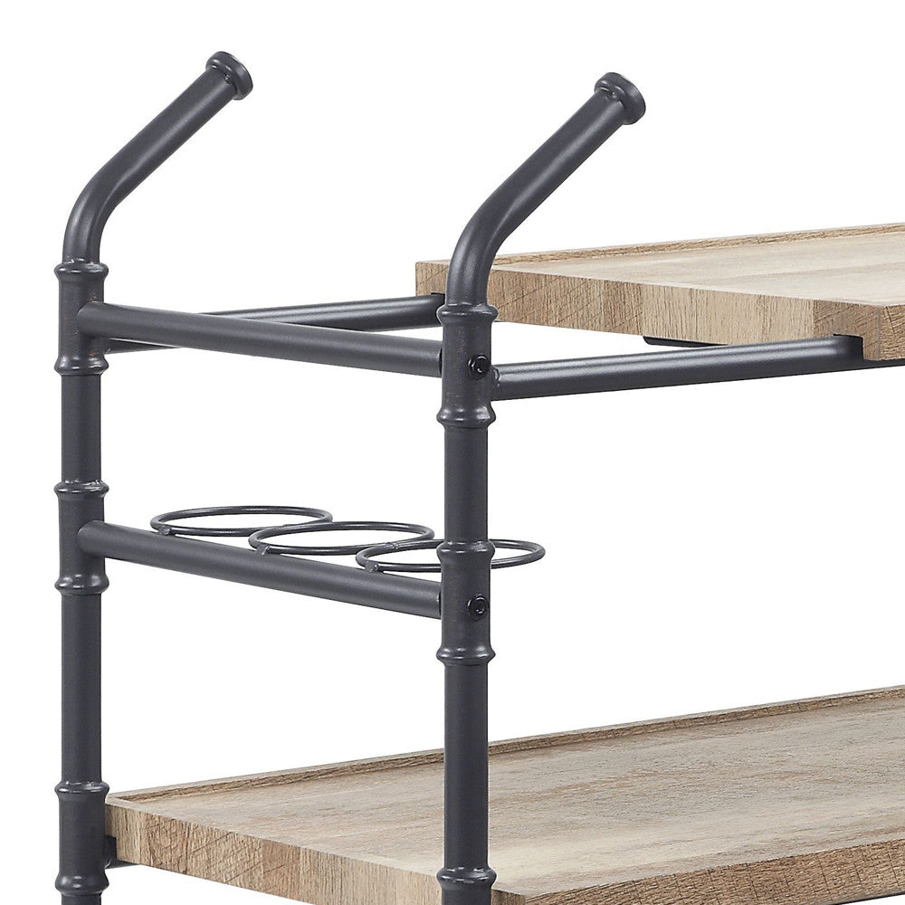 ACME AC00754 Brantley Serving Cart  2