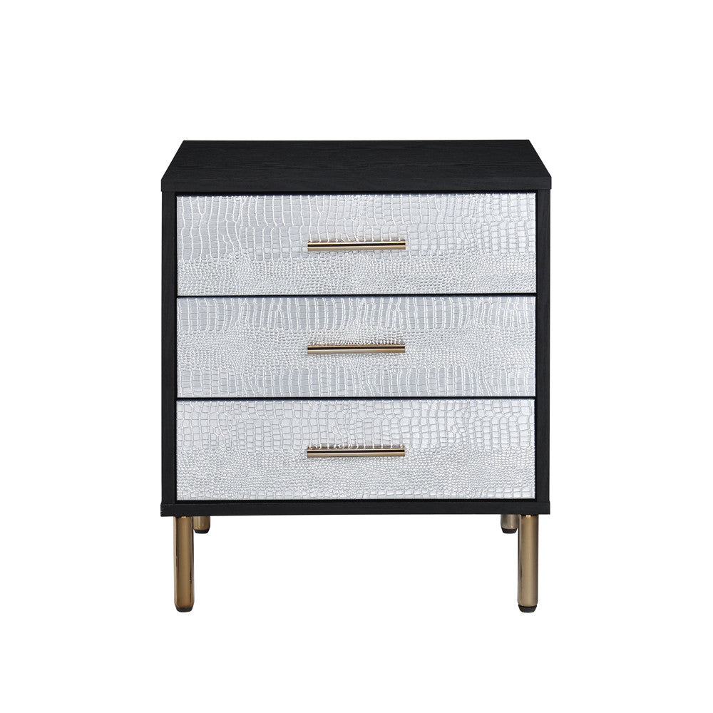 ACME AC00842 Myles Black Nightstand  2