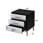 ACME AC00842 Myles Black Nightstand  5