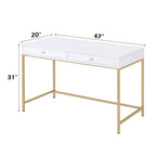 ACME AC00899 Ottey Vanity Desk  7