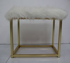 ACME AC00931 Adao Vanity Mirror and Stool  4