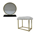 ACME AC00931 Adao Vanity Mirror and Stool  1