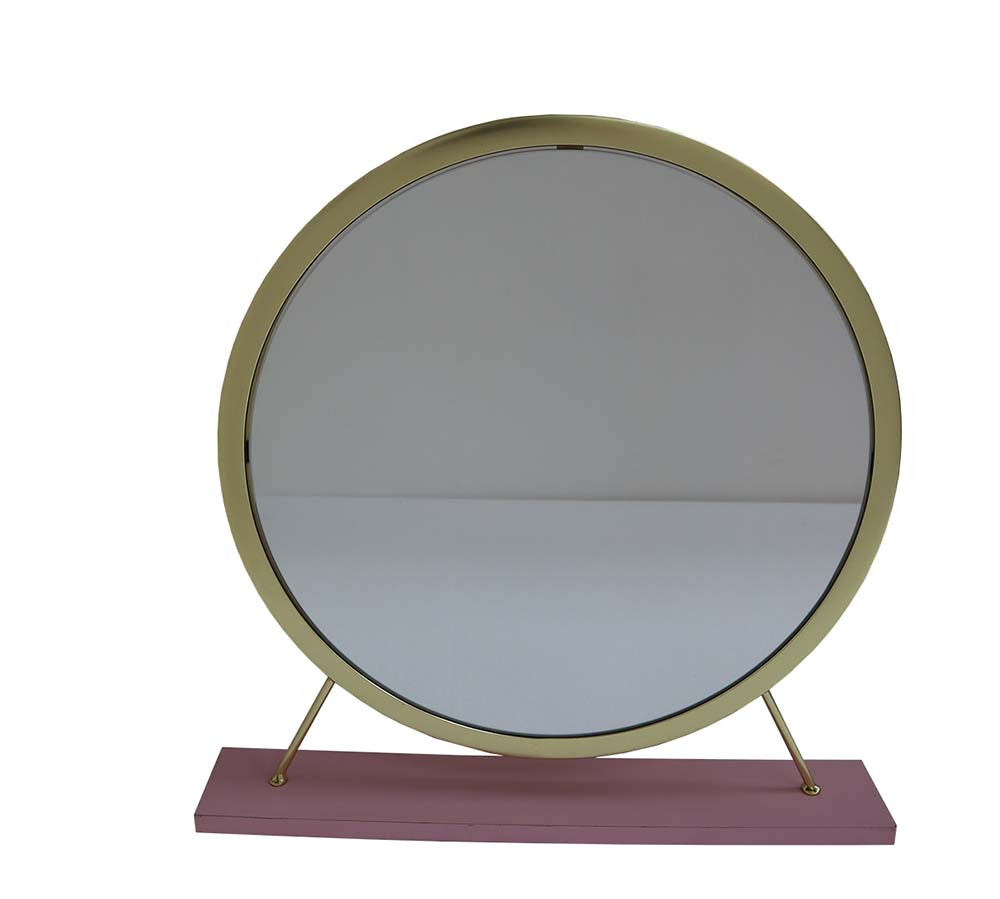 ACME AC00934 Adao Vanity Mirror and Stool  2