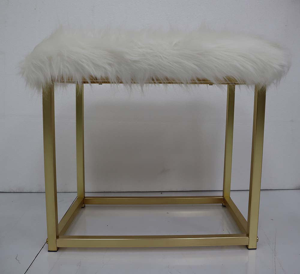 ACME AC00934 Adao Vanity Mirror and Stool  4