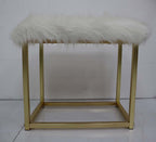 ACME AC00934 Adao Vanity Mirror and Stool  4