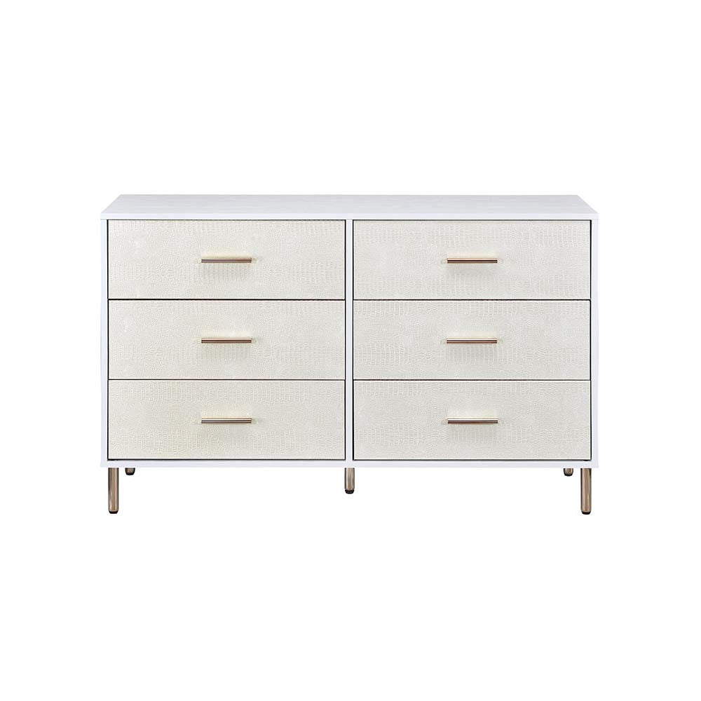ACME AC00960 Myles White Dresser  2