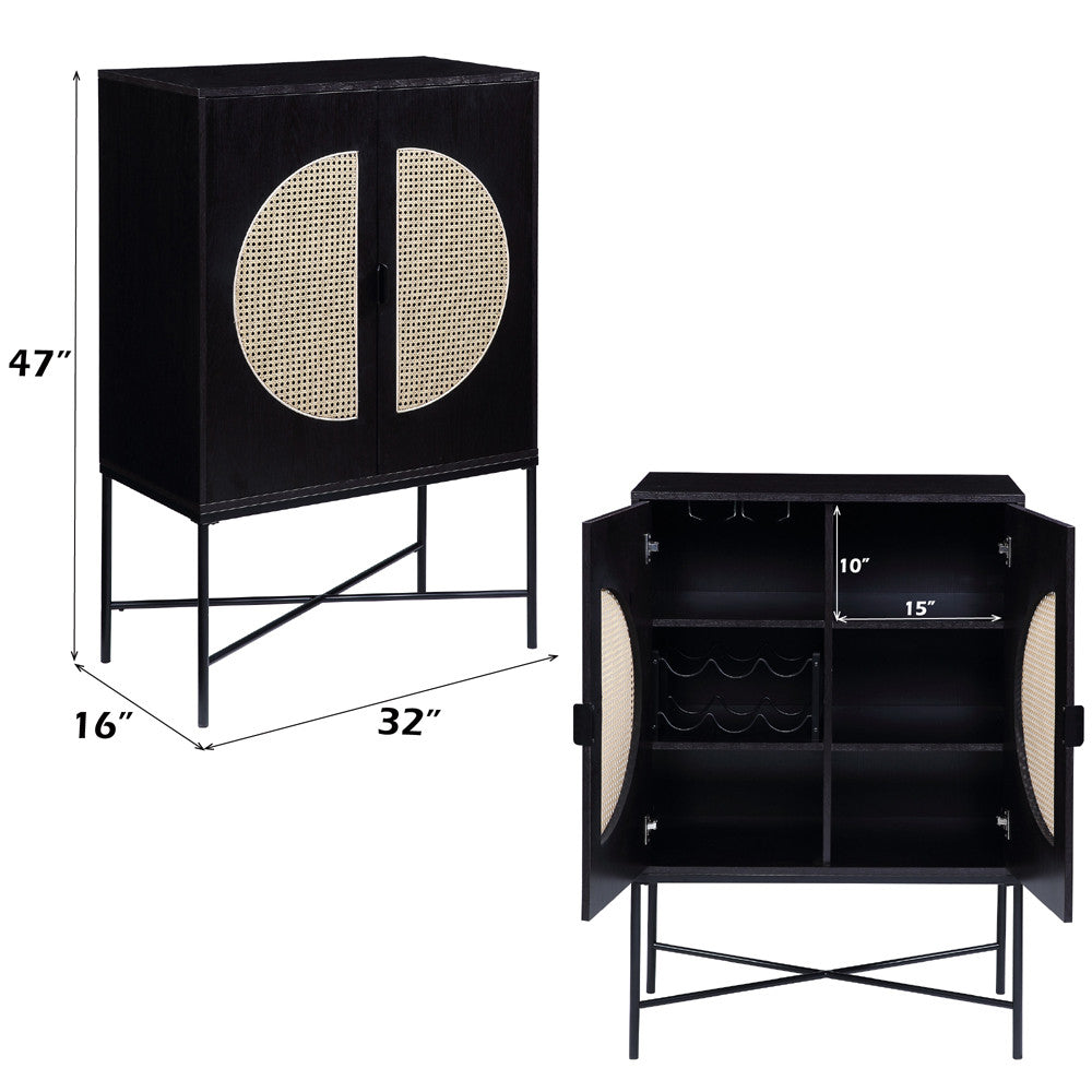 ACME AC01081 Colson Wine Cabinet  5
