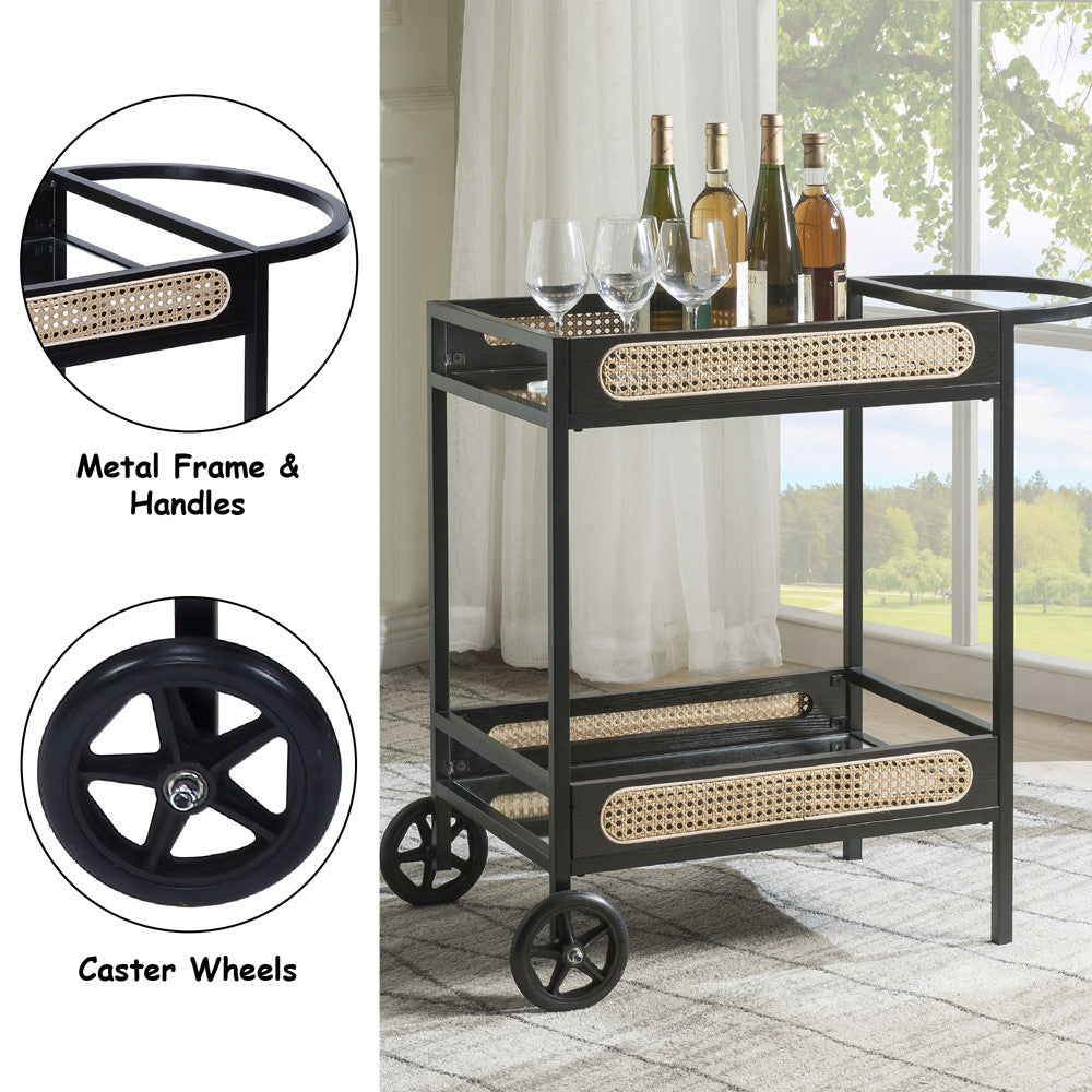 ACME AC01082 Colson Serving Cart  5