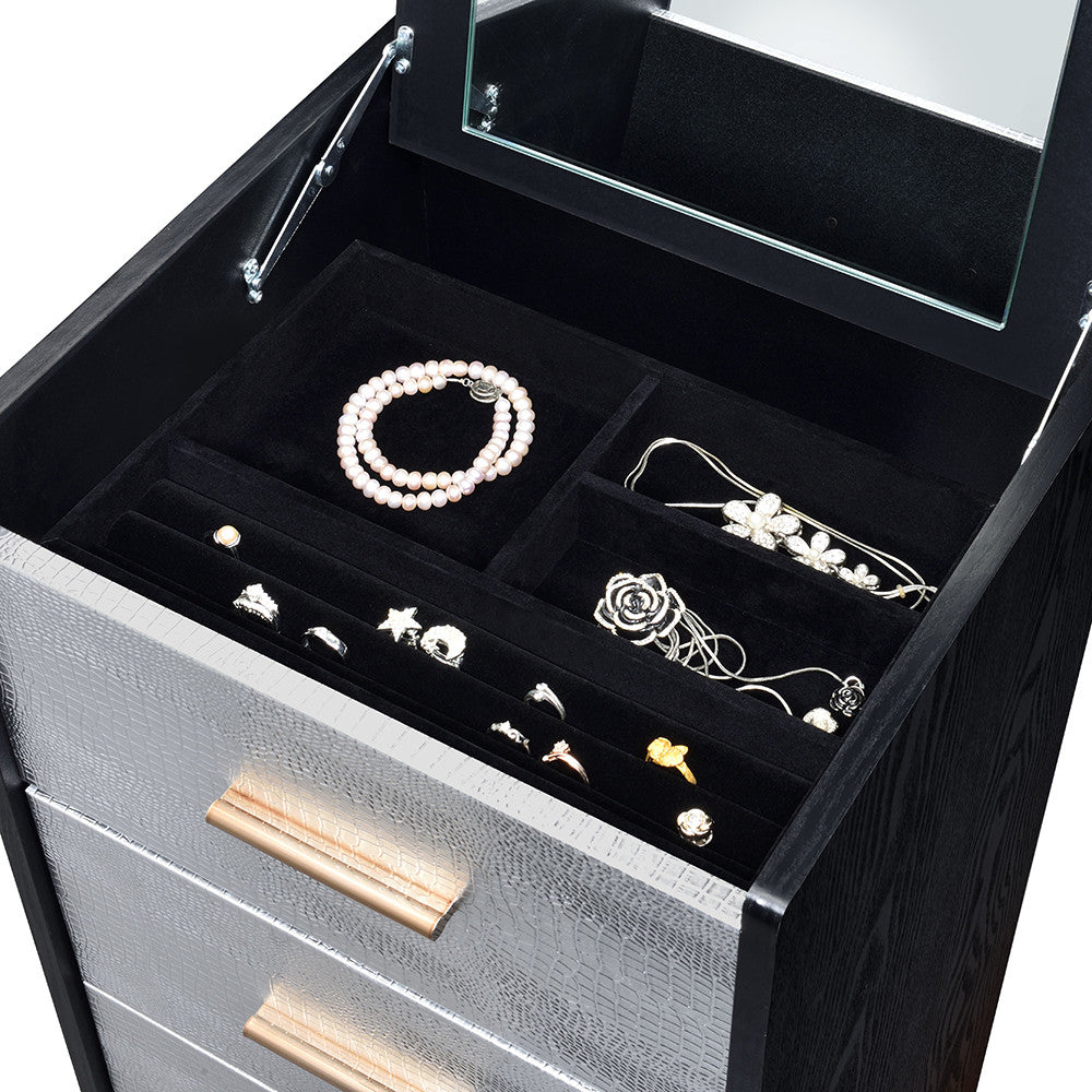 ACME AC01167 Myles Jewelry Armoire  4