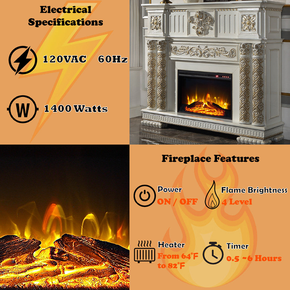ACME AC01313 Vendom Fireplace  5