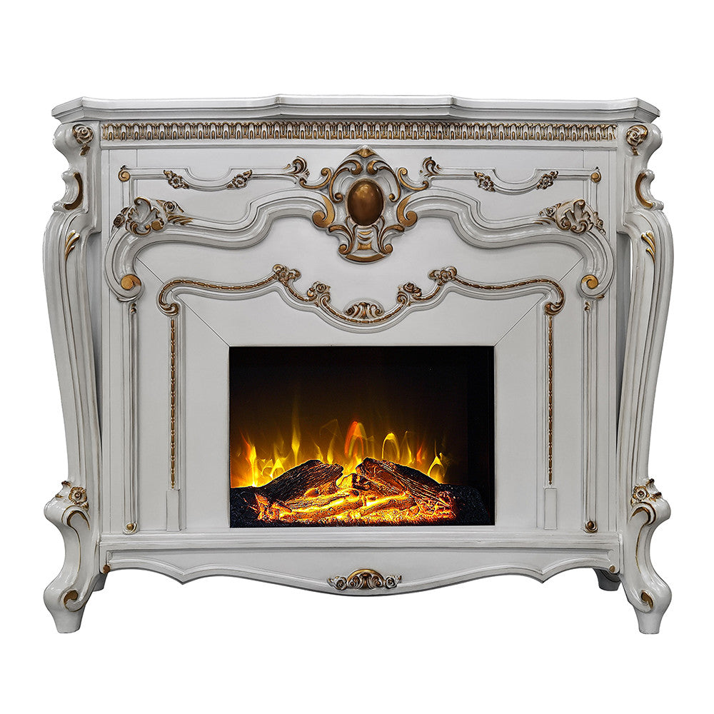 ACME AC01345 Picardy Antique Pearl Fireplace  2