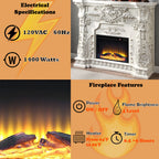 ACME Adara Fireplace - AC01620  7