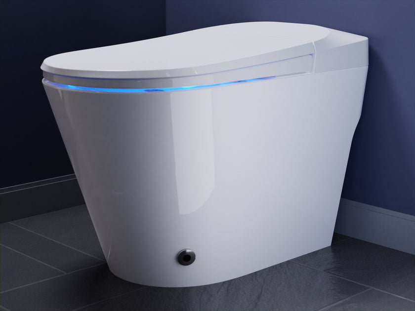 ENVO Echo Elongated Smart Toilet/Bidet With Remote Auto Flush - TL-STFF950WH