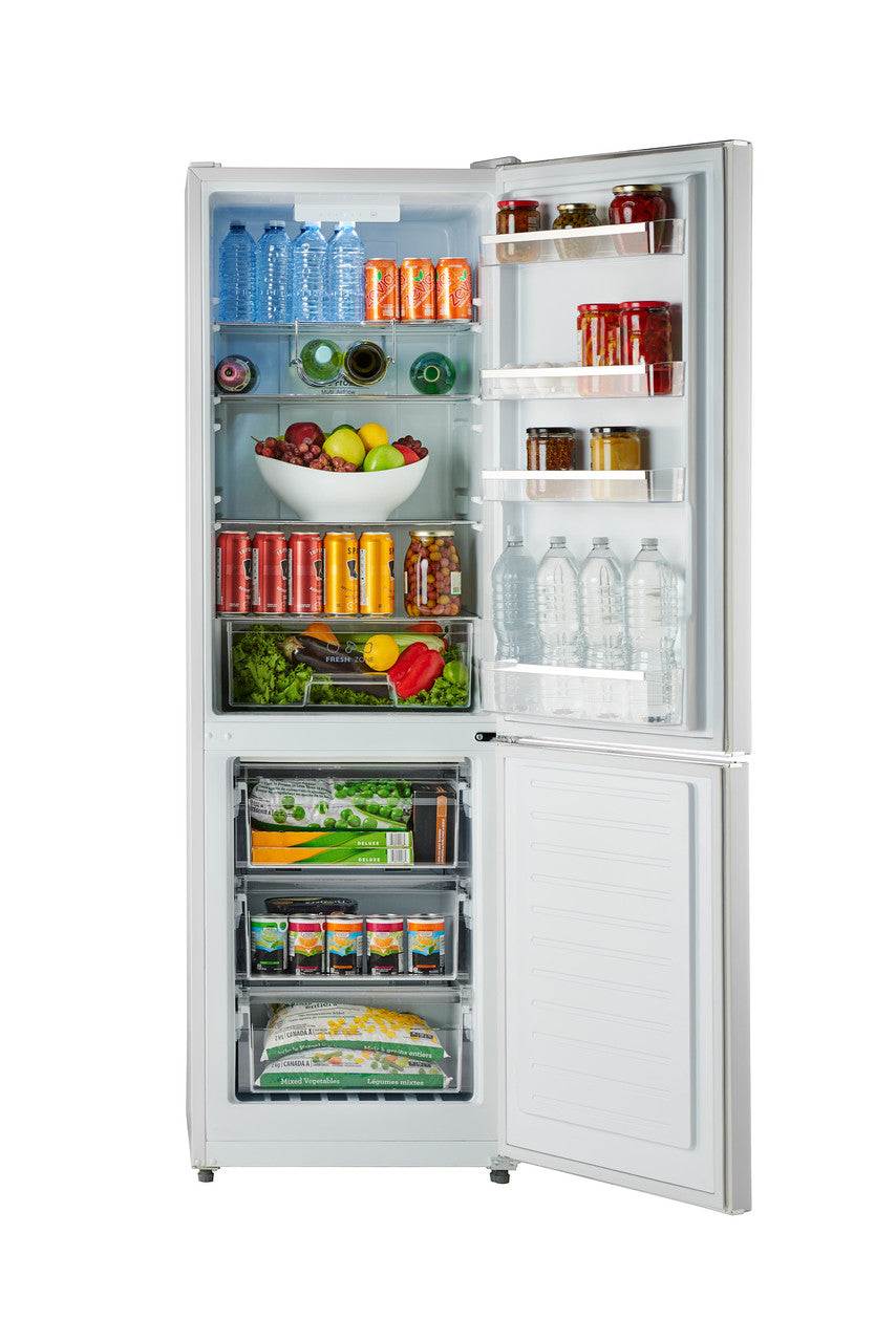 11 cu. ft. Retro Mod frost free refrigerator with bottom freezer - Right Hinged