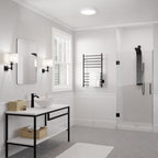 Twilight Series 100 CFM Ceiling Mount Bathroom Exhaust Fan with Brilliant LED Light, Humidity Sensor, Night Light