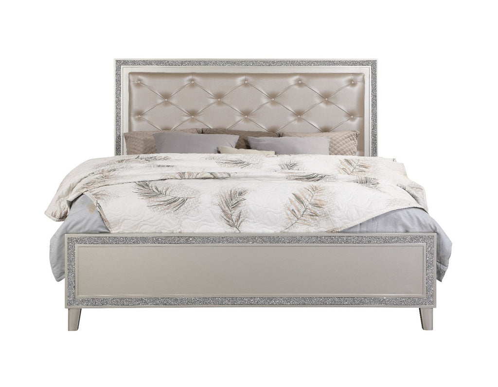 ACME BD00238EK Sliverfluff Eastern King Bed  3