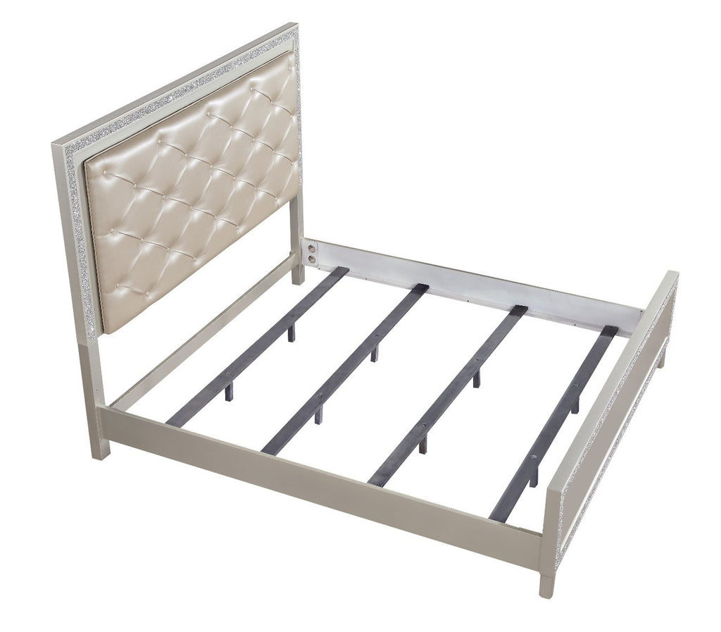 ACME BD00238EK Sliverfluff Eastern King Bed  7