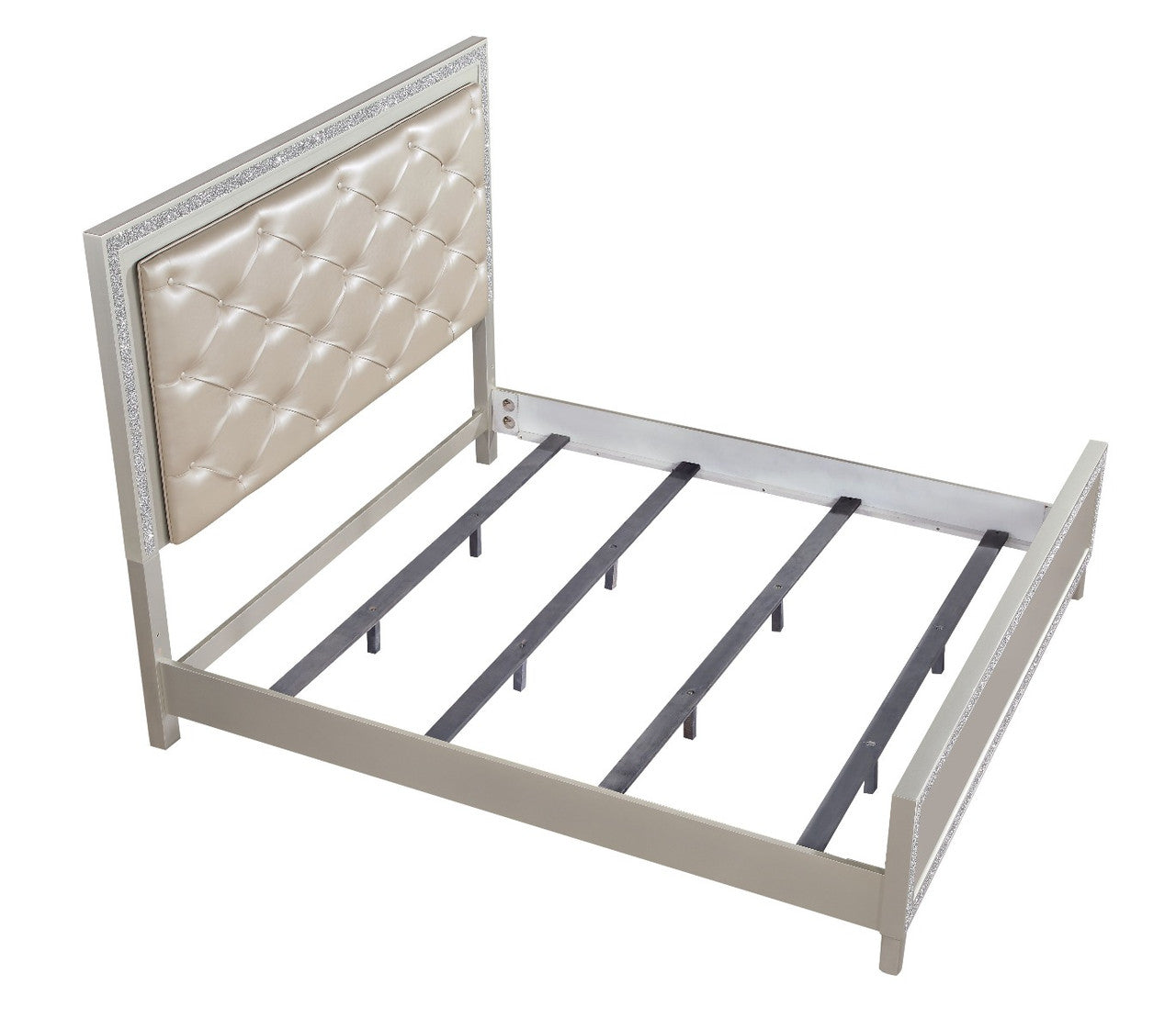ACME BD00238EK Sliverfluff Eastern King Bed  7