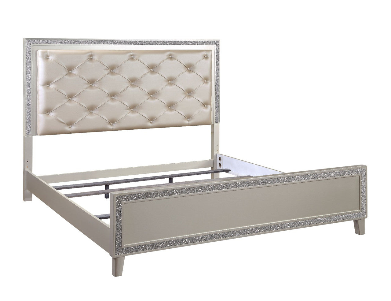 ACME BD00238EK Sliverfluff Eastern King Bed  2