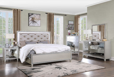 ACME BD00238EK Sliverfluff Eastern King Bed