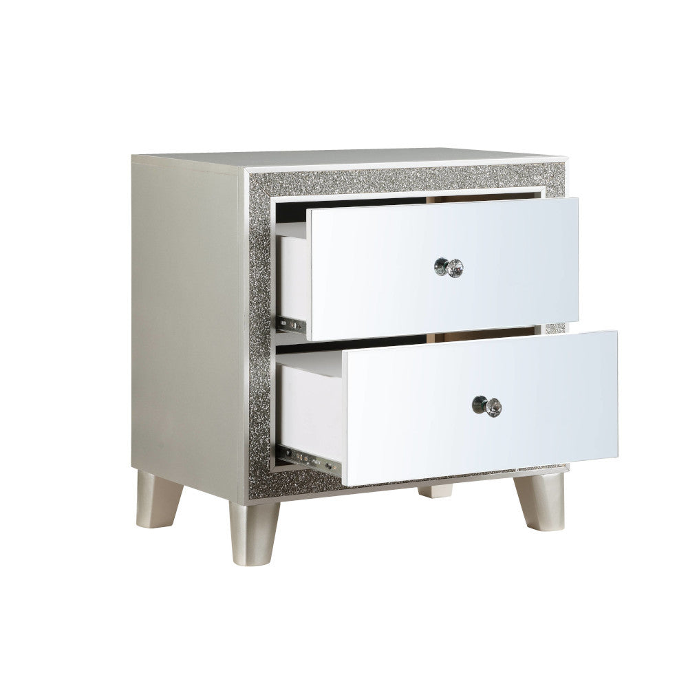 ACME BD00243 Sliverfluff Nightstand  3