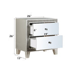 ACME BD00243 Sliverfluff Nightstand  6