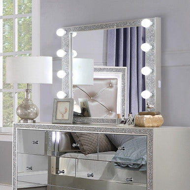 ACME BD00245 Sliverfluff Mirror with Led