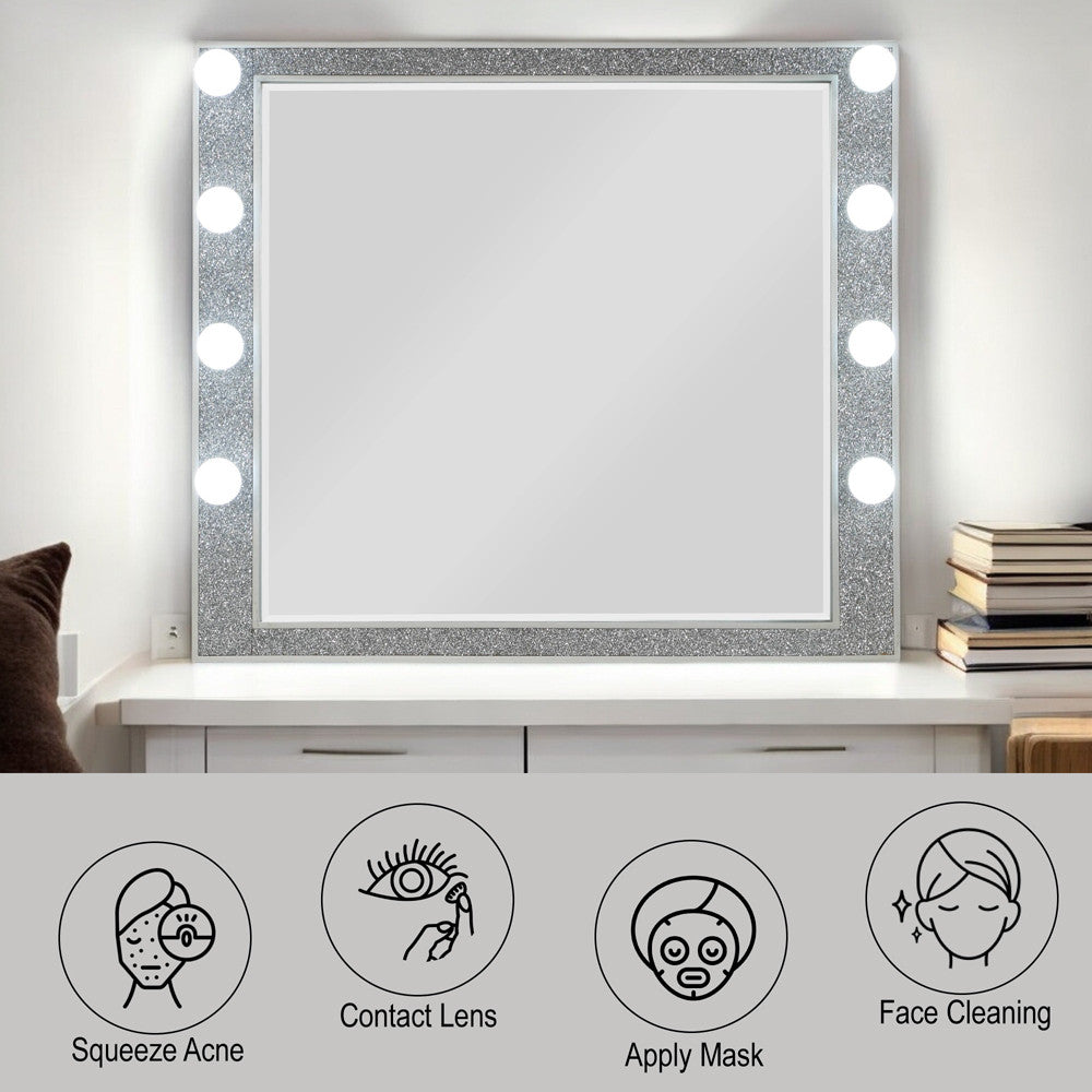 ACME BD00245 Sliverfluff Mirror with Led  4