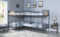 ACME BD00370 Cordelia Black Twin/Twin Bunk Bed
