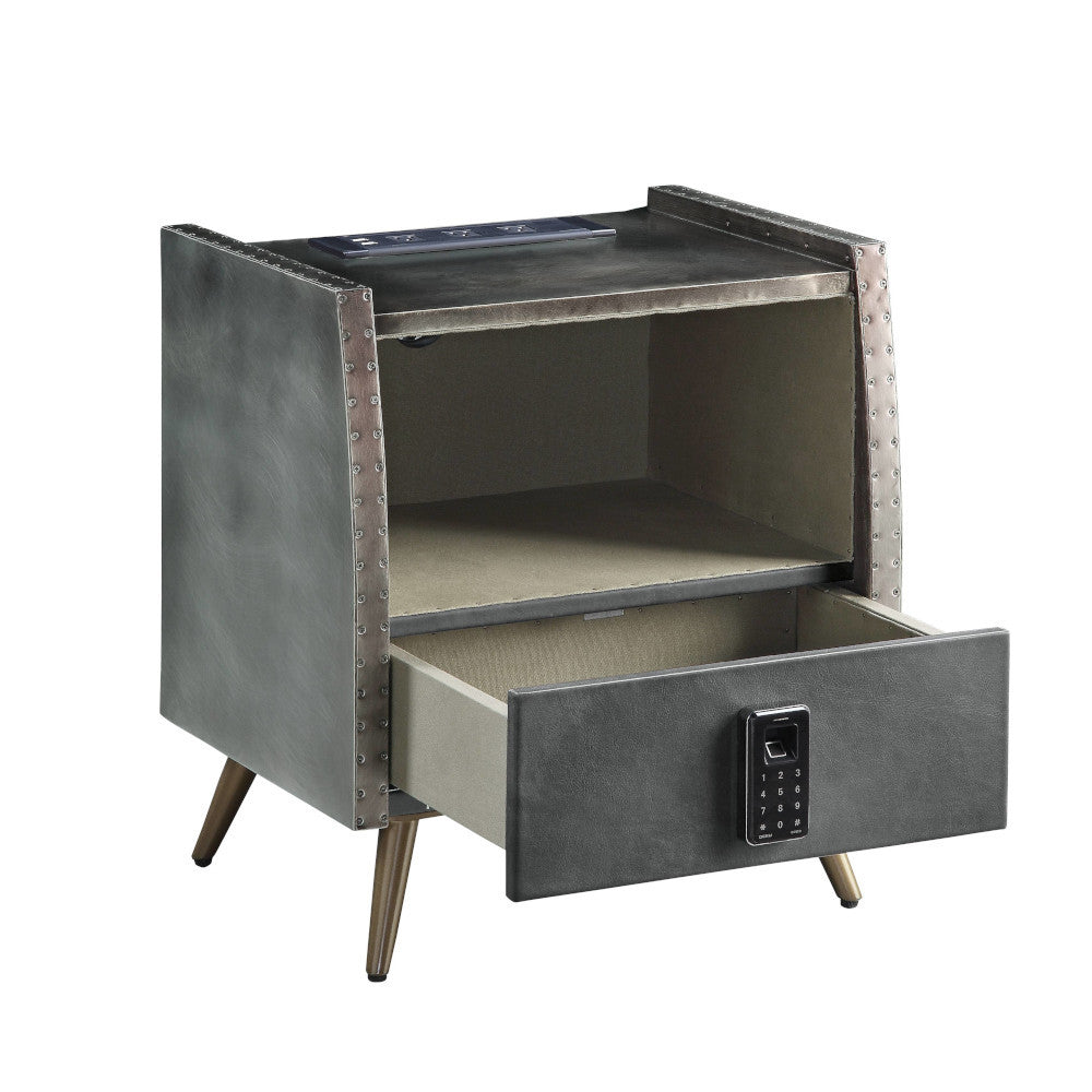 ACME BD00440 Doris Nightstand  4