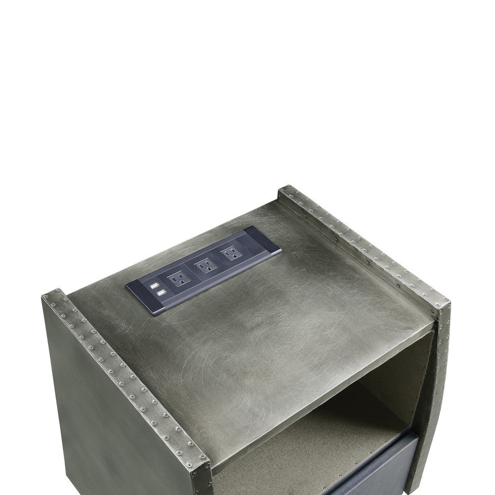 ACME BD00440 Doris Nightstand  5