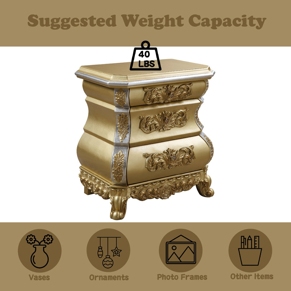 ACME BD00452 Seville Nightstand  5