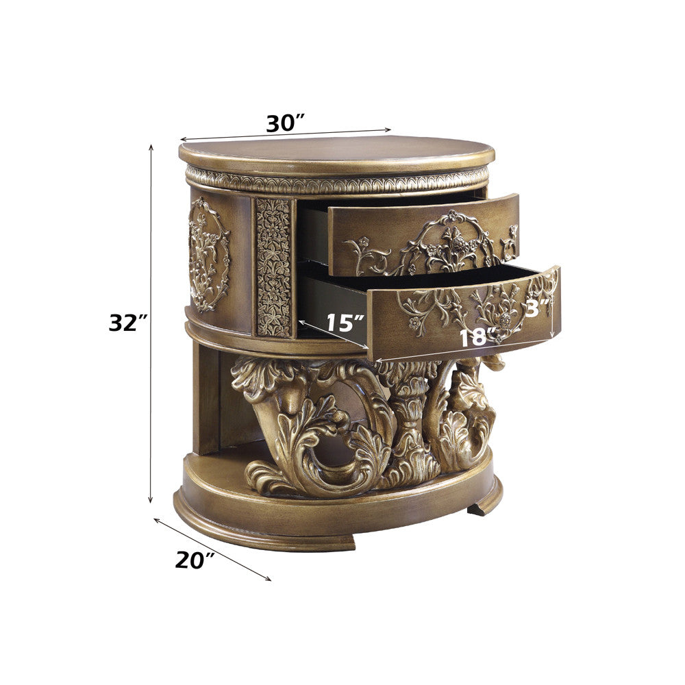 ACME BD00472 Constantine Nightstand  7