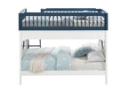 ACME BD00493 Farah Navy Blue Twin/Full Bunk Bed  4