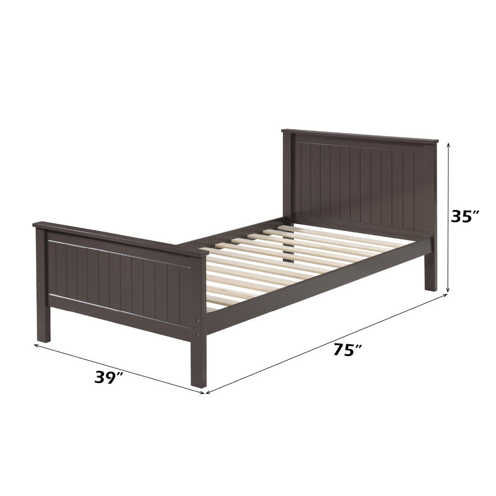 ACME BD00494 Bungalow Navy Blue Twin Bed  5
