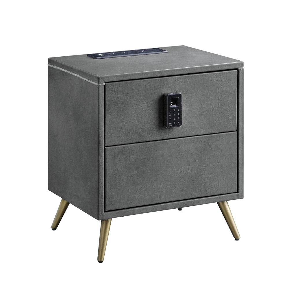 ACME BD00556 Doris Nightstand  1