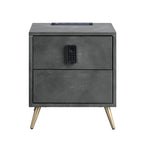 ACME BD00556 Doris Nightstand  2