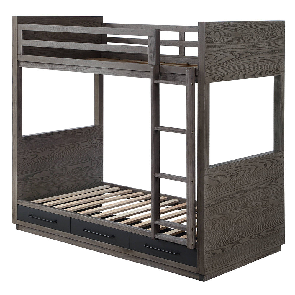 ACME BD00613 Estevon Twin/Twin Bunk Bed  1