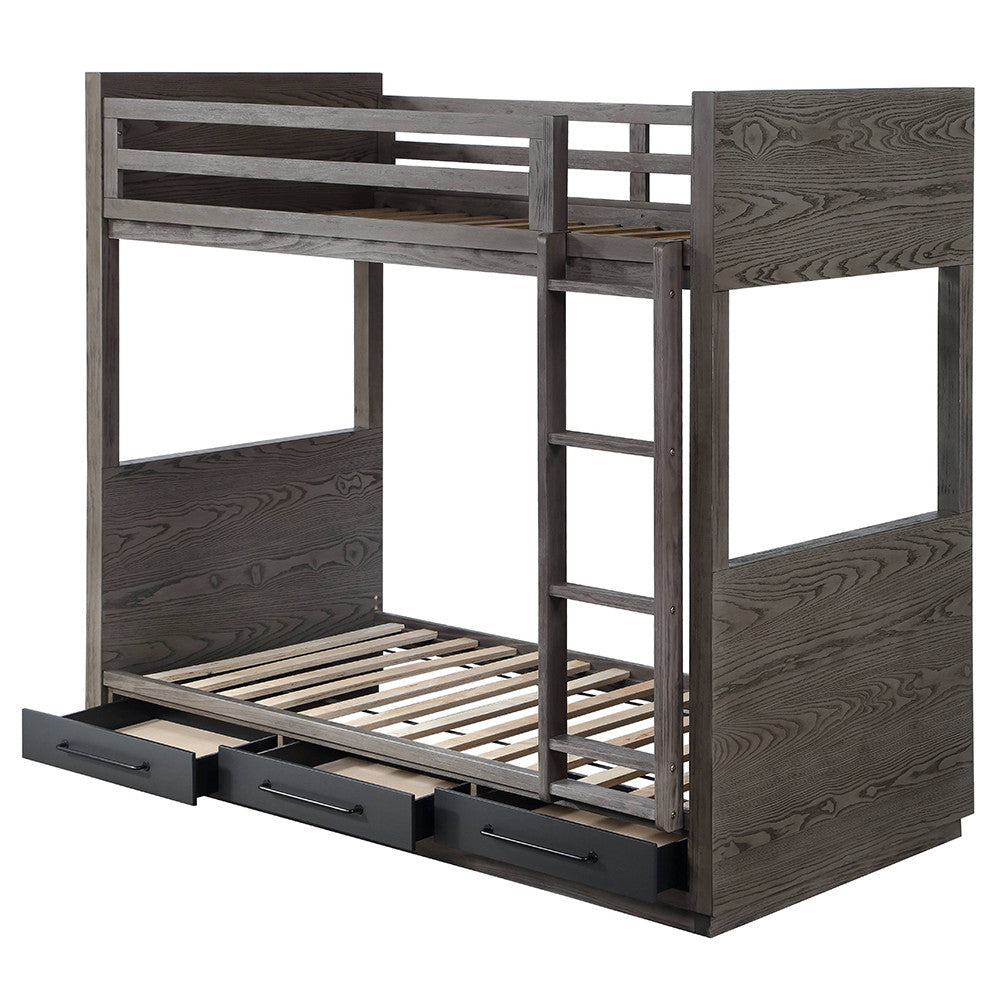 ACME BD00613 Estevon Twin/Twin Bunk Bed  4