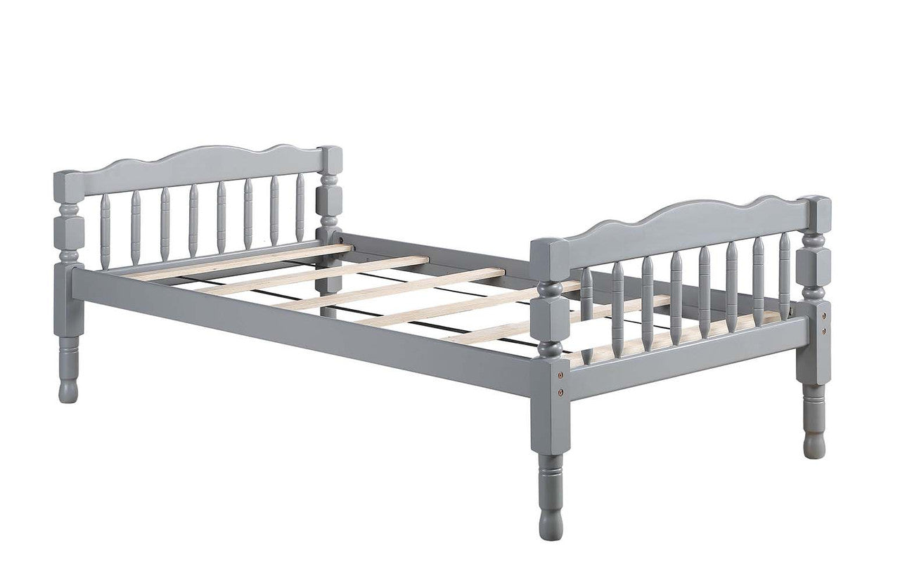 ACME BD00864 Homestead Gray Twin/Twin Bunk Bed  2