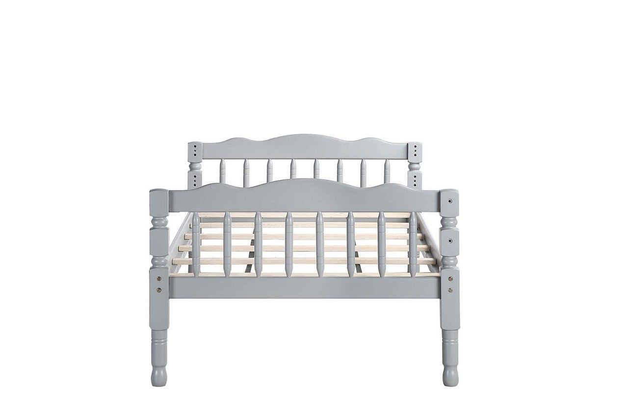 ACME BD00864 Homestead Gray Twin/Twin Bunk Bed  3