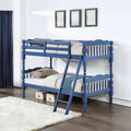 ACME BD00865 Homestead Dark Blue Twin/Twin Bunk Bed