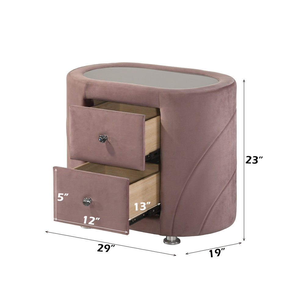 ACME BD01184 Salonia Nightstand  7